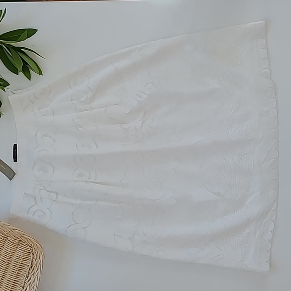 J. Crew White Lace Midi Skirt - Picture 11 of 11